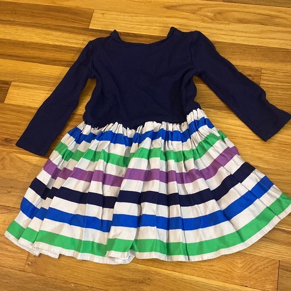 Halabaloo Girl’s Multicolored Striped Dress Size 5 - Picture 5 of 5